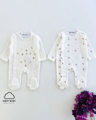 Muslin Floral Double Jumpsuit