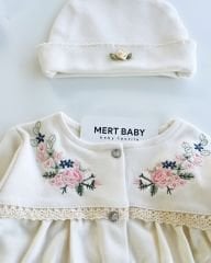 Sıralı Çiçekli 11’li Hastane Seti Natural