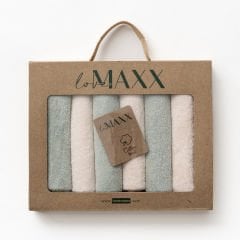 Terry Cloth 6 Piece Handkerchief Set