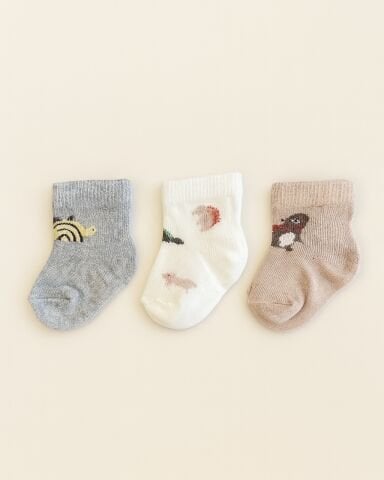 Animals 3'lü Çorap Seti