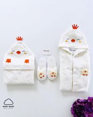Little Chick Bathrobe Set