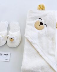 Baby Bear Bathrobe Set