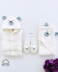 Baby Bear Bathrobe Set