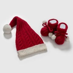 Happy New Year Hat Booties