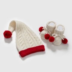 Happy New Year Hat Booties