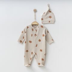 Leafy Waffle Overalls