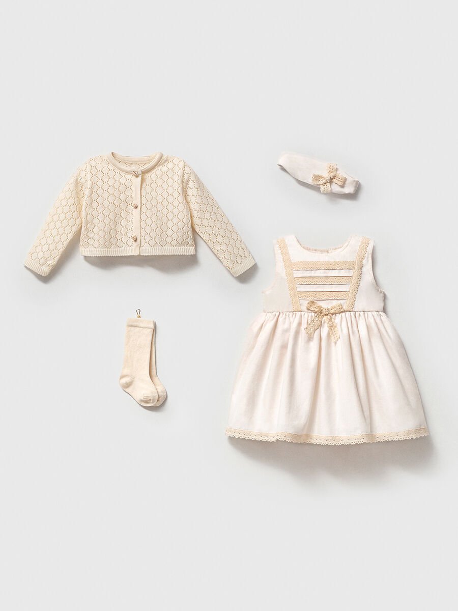 Kopanaki Dantel Detaylı 4’lü Lüx Kutulu Hediye Seti