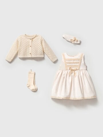 Kopanaki Dantel Detaylı 4’lü Lüx Kutulu Hediye Seti