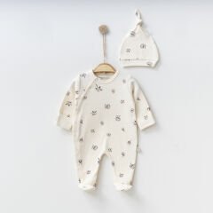 Cotton Ribbed Overalls