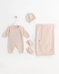 Baklava Pattern Knitwear 5-Piece Hospital Set