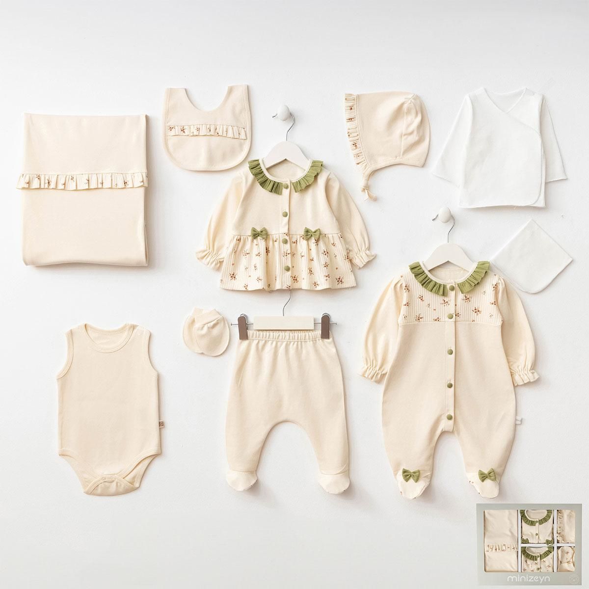 Love Flowers 10’lu Hastane Seti Yeşil