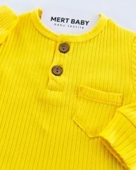 Corduroy Suit Yellow