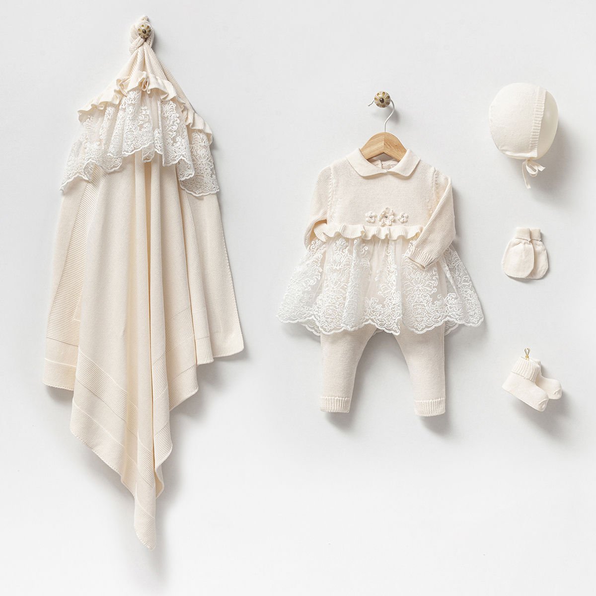 Serena Tulumlu Triko 5'li Hastane Seti