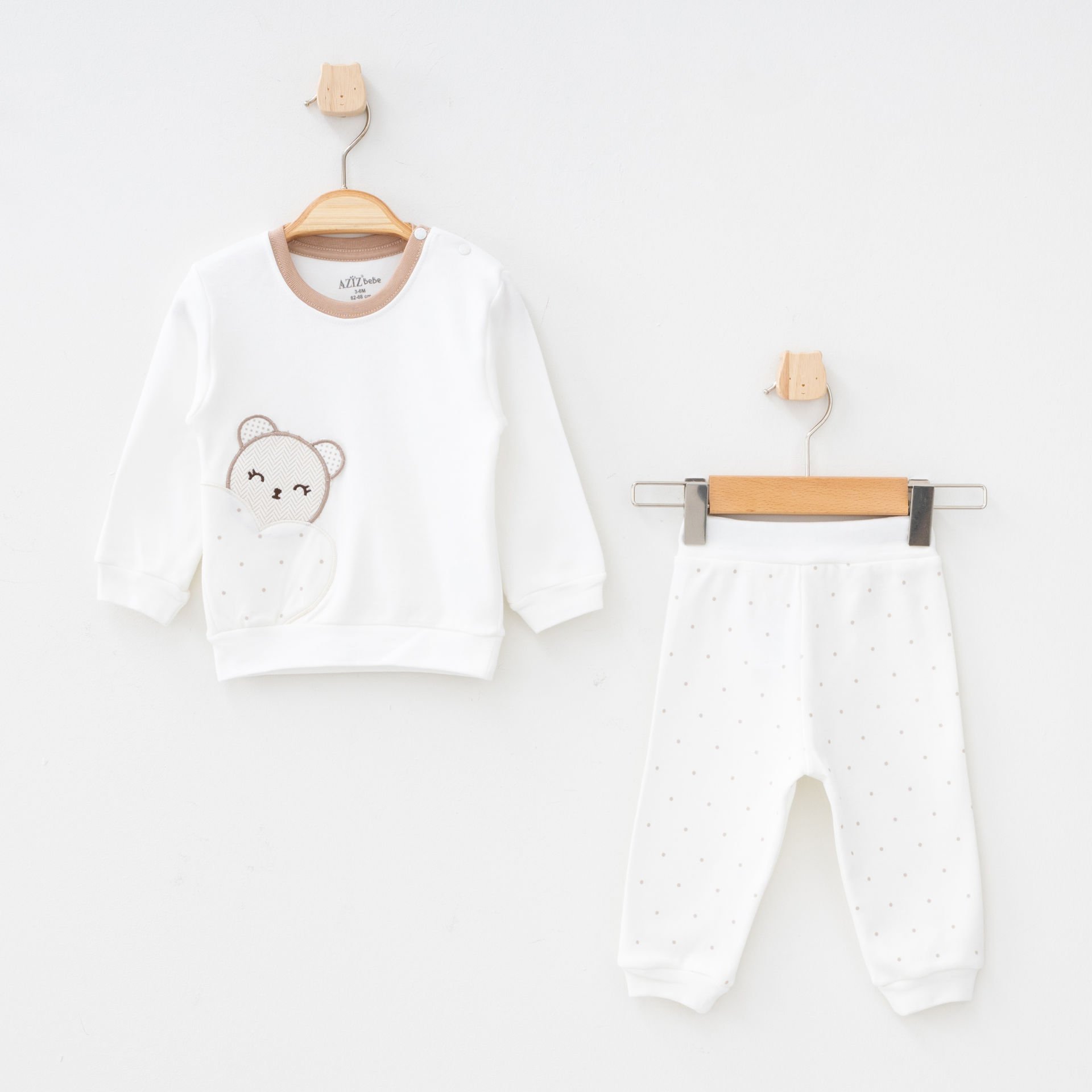 Cute Bear İkili Takım