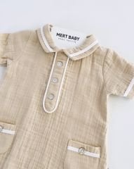 Short Muslin Jumpsuit