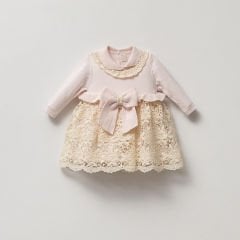 Organic Knitted Lace Dress