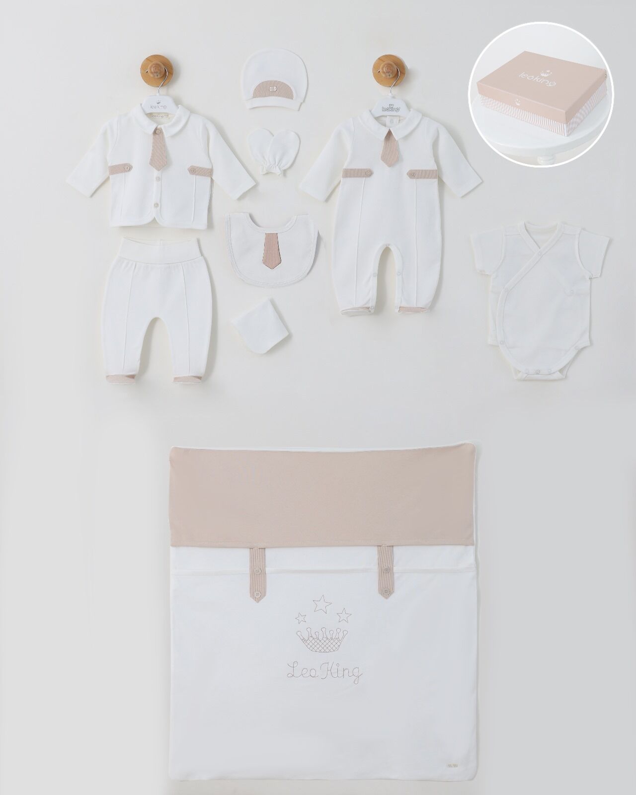 Gentleman 8'li Lüx Hastane Seti