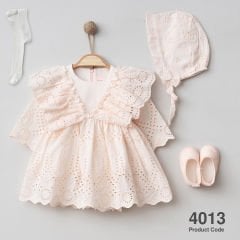 Begonia 4-Piece Mevlüt Set Salmon