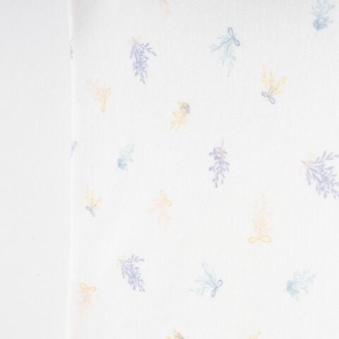 Flower Theme Dijital Baskılı 3'lü Hastane Seti