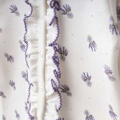 Lavanta Dijital Baskılı 3'lü Hastane Seti