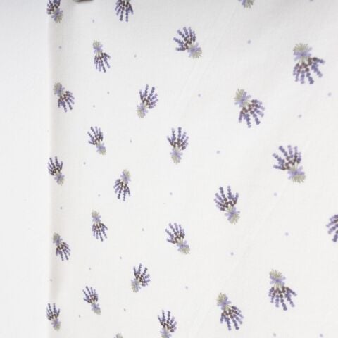 Lavanta Dijital Baskılı 3'lü Hastane Seti