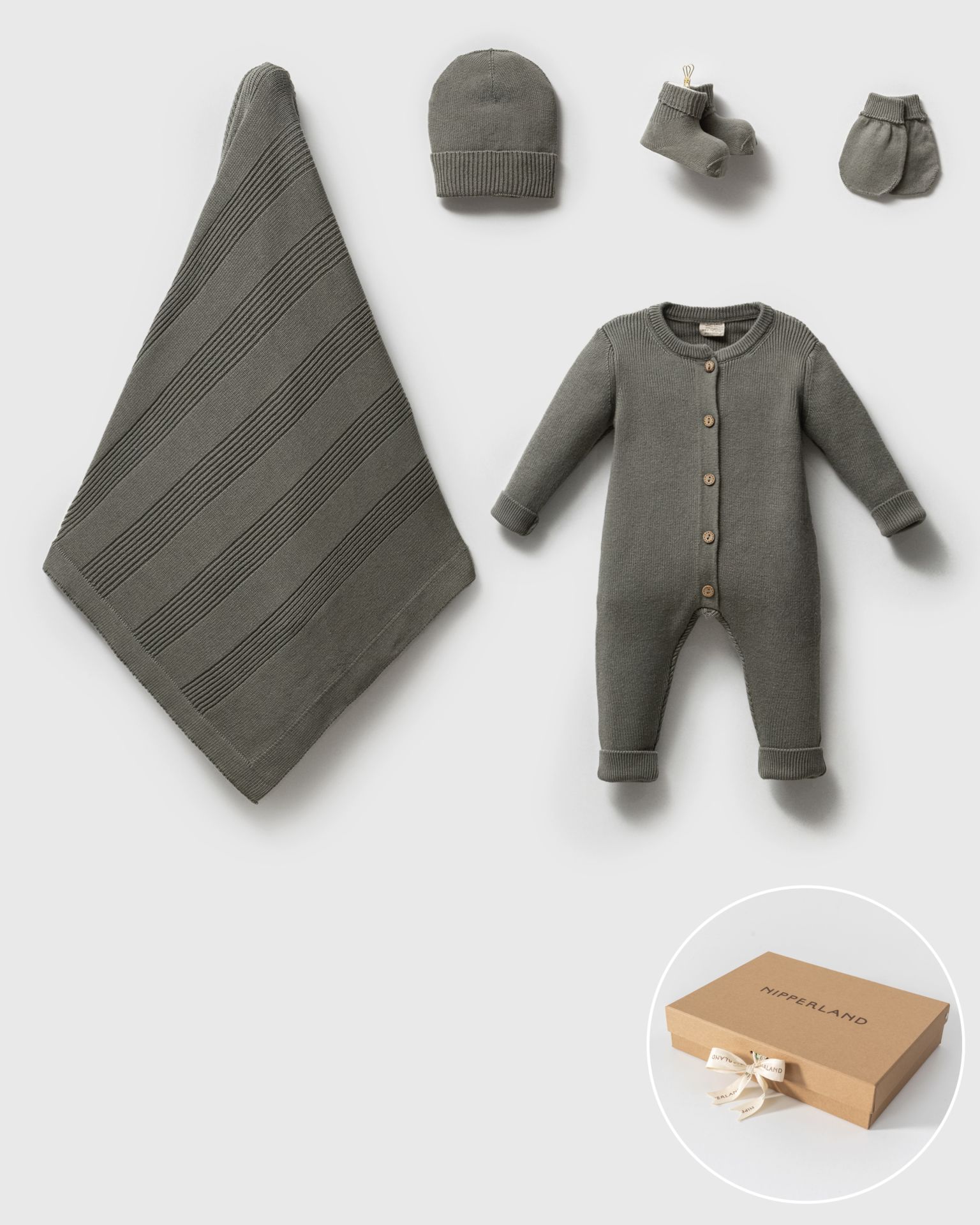 Premium 5-Piece Organic Knitwear Hospital Set