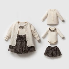 Premium Leopar 3’lü Organik Takım