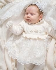 Serena Triko Elbiseli 5’li Hastane Seti