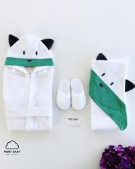 Little Fox Bathrobe Set
