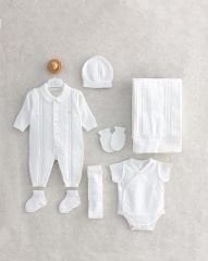 Arthur 5-Piece Mercerized Knitwear Luxury Hospital Set