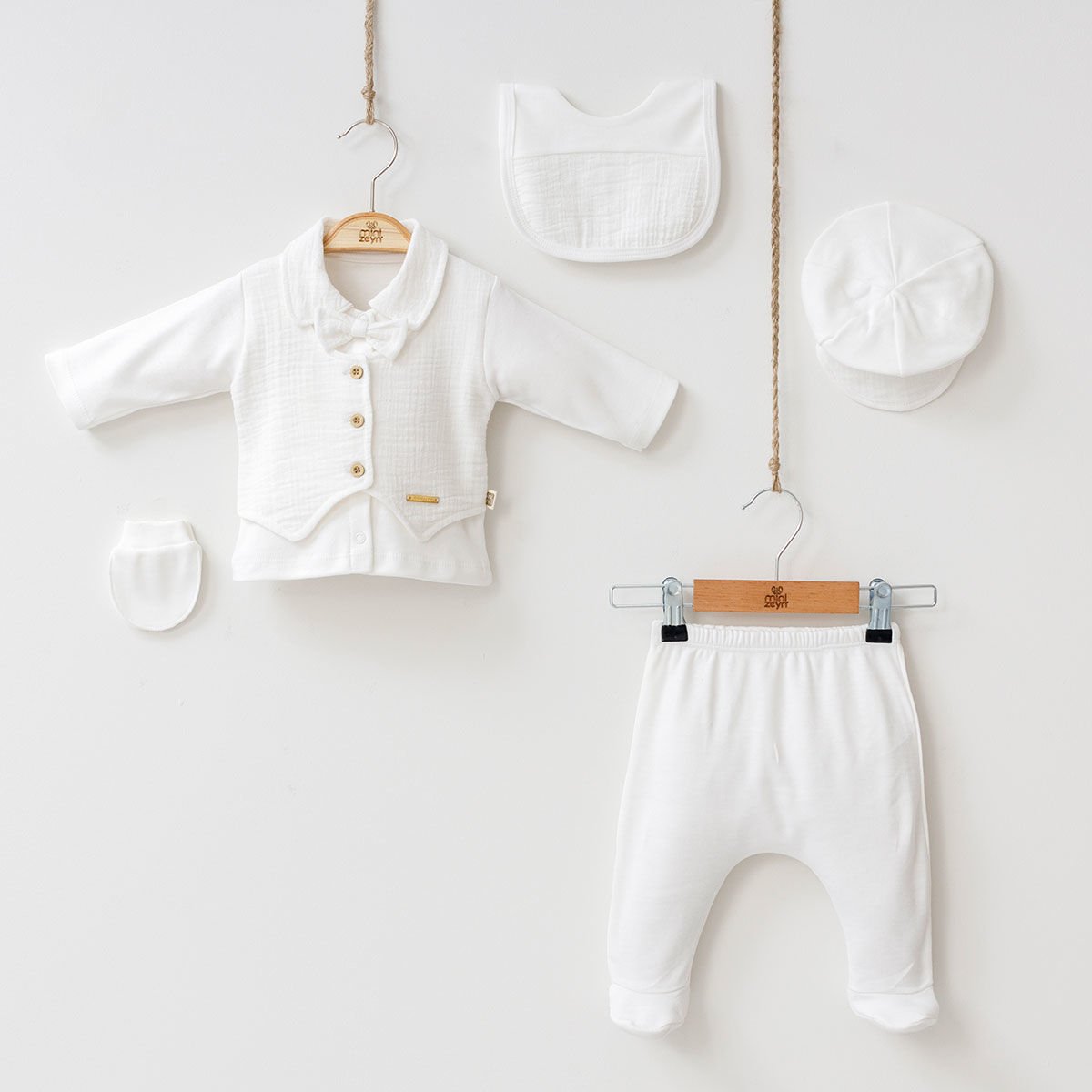 Yelekli Kasketli 5’li Hastane Seti