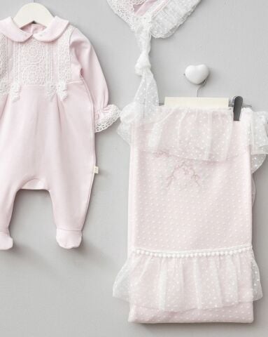 Angela 3’lü Hastane Seti Pembe