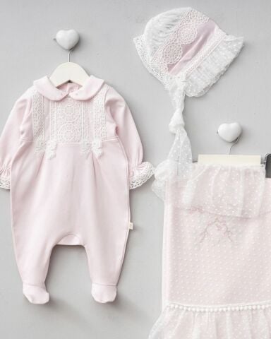 Angela 3’lü Hastane Seti Pembe