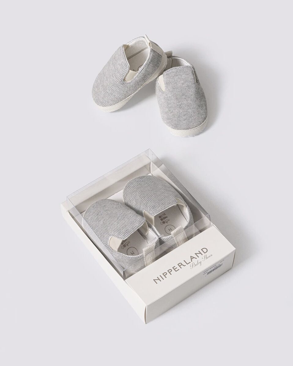 Petit Erkek Bebek Ayakkabısı Gri