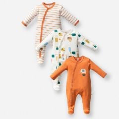 Elephant 3-Piece Overalls Set