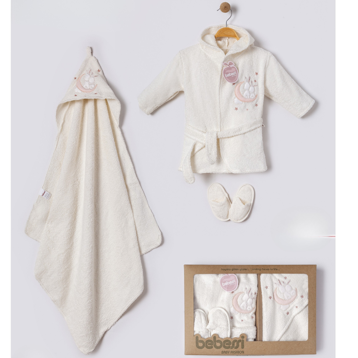 Bunny Friend Bornoz Seti