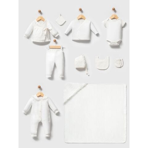 Müslin 10’lu Hastane Seti Ekru