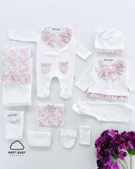 Çiçek Yakalı 10’lu Hastane Seti