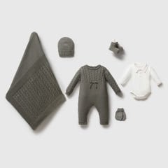 Daniel 6-Piece Knitwear Hospital Set