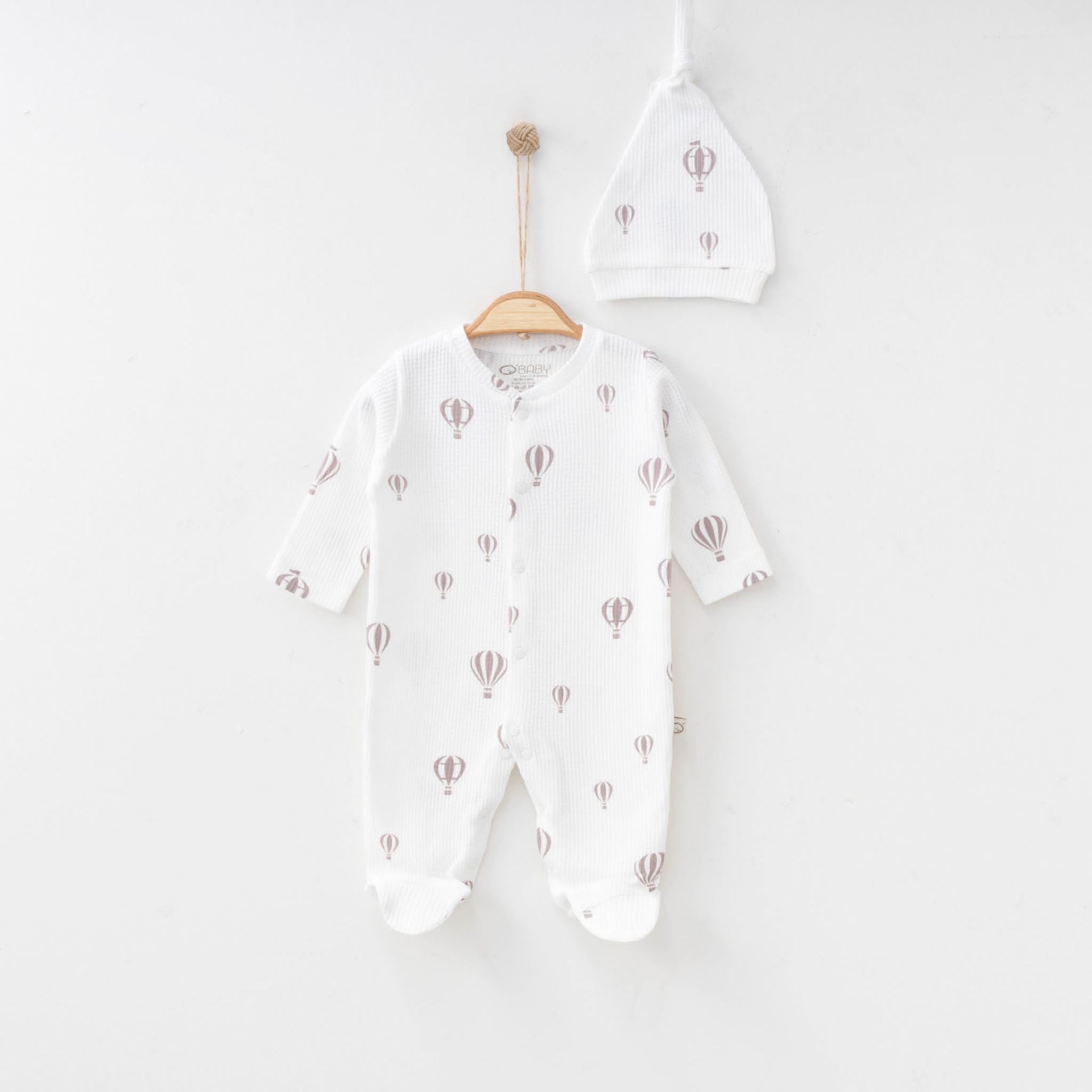 Balloon Ribbed Overalls