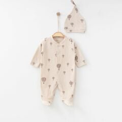 Balloon Ribbed Overalls