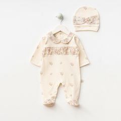 Floral Vintage Jumpsuit Natural