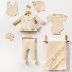 Elegant 7-Piece Hospital Set Cream