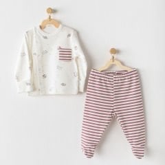 Little Zebra Suit (With Built-in Gloves)