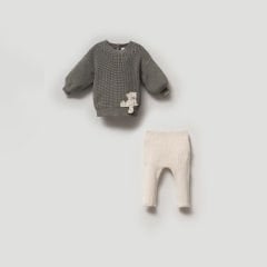 Friendly Bear Organic Knitwear Set