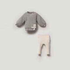 Friendly Bear Organic Knitwear Set
