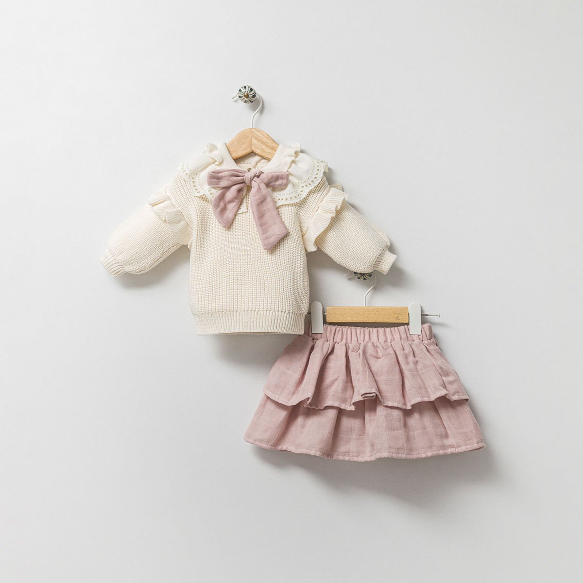 Ellie Triko Kazak Müslin Etek Takım