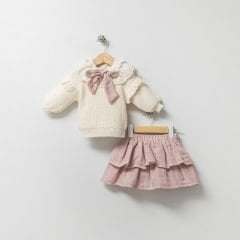 Ellie Triko Kazak Müslin Etek Takım