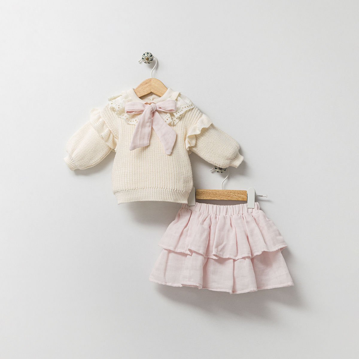 Ellie Triko Kazak Müslin Etek Takım