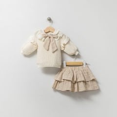 Ellie Triko Kazak Müslin Etek Takım